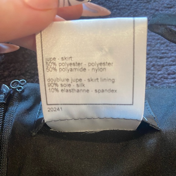 Chanel 2002 Fall sequin black mini skirt size XL pristine condition!!! - Picture 6 of 11